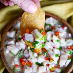 Costa Rican Fish Ceviche
