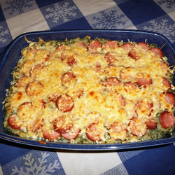 Boerenkool Ovenschotel Met Worst