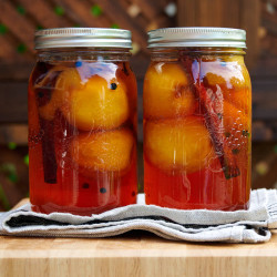 Pickled Peaches