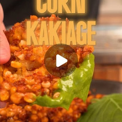 Corn Kakiage (japanese-style Corn Fritters)