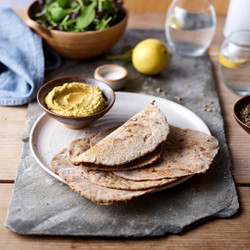 Wholemeal Rye Chapati Flatbreads