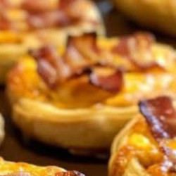 Baked Bacon, Egg, And Cheese Pinwheels
