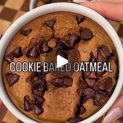 Healthy Baked Oatmeal Cookie