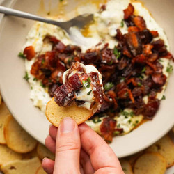 Bacon Wrapped Date Dip
