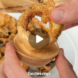 Crispy Zucchini Rings