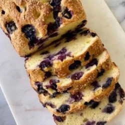Gluten-free Lemon Blueberry Bread