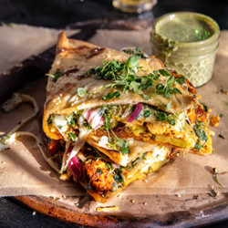 Sheet Pan Chicken Shawarma Havarti Sandwich