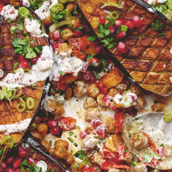 Prof Tim Spector's Roasted Aubergine Traybake Recipe