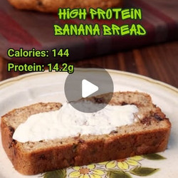 High Protein Banana Bread