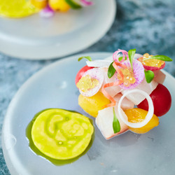 Masaki Sugisaki's Line-caught Sea Bass And Yuzu Ceviche