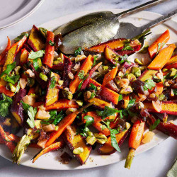 Roasted Carrots With Preserved Lemons And Dates