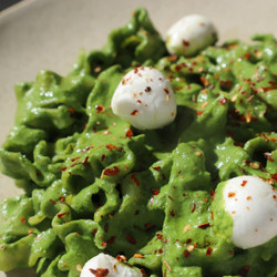 Green Goddess Pasta (spinach And Kale Base)