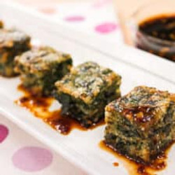Crispy Garlic Chive Dumplings (Guichai Tod) กุยช่ายทอด