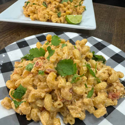 Crockpot Chicken Enchilada Pasta