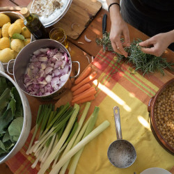 Baked Rosemary Chickpeas