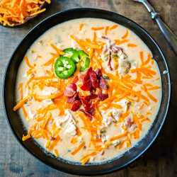 Chicken Jalapeno Popper Soup