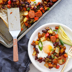 Sheet Pan Chorizo Egg Bake