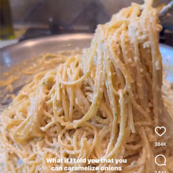 Caramelized Onion Pasta