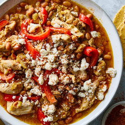 Slow Cooker Tajín Chicken And Peppers