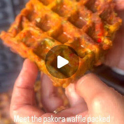 Pakora Waffles