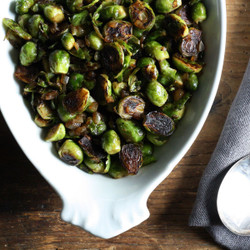 "pot-stuck" Dutch Oven Brussels Sprouts