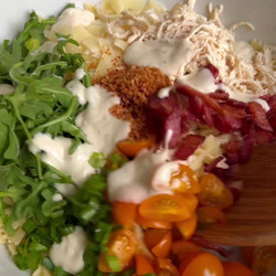 Chicken Bacon Ranch Pasta Salad