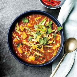 Burmese Samusa Soup