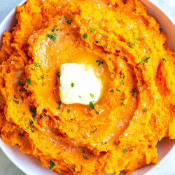 Easy Mashed Sweet Potatoes