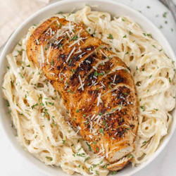 Blackened Chicken Alfredo