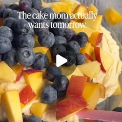 Peach Blueberry Cake