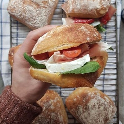 Homemade Panini Infarinati