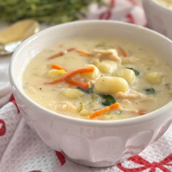 Crockpot Chicken Gnocchi Soup