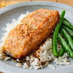 Maple Glazed Salmon