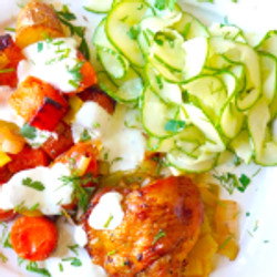 One-pan Harissa Chicken &amp; Veggies