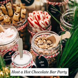 How To Host A Hot Chocolate Bar Party + The Most Luxurious Hot Chocolate