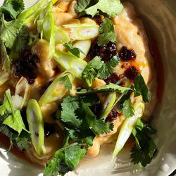 Creamy Miso Tahini Beans (zoe)