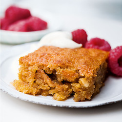Warm Blondie Pudding
