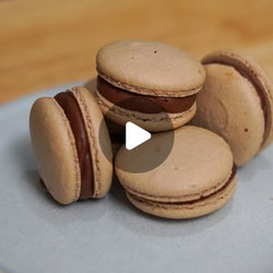 Chocolate Macarons