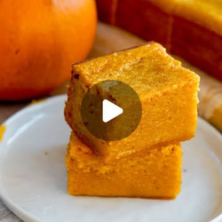 Pumpkin Butter Mochi