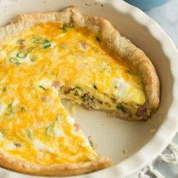 Easy Puff Pastry Ham And Cheese Quiche