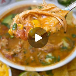 Creamy Chicken Tortilla Soup