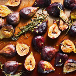 Honey, Balsamic &amp; Rosemary Roasted Figs