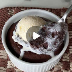 Chocolate Molten Lava Cake (for 2)