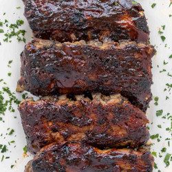 The Best Oven Roasted Baby Back Ribs