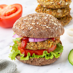 Veggie Burgers With Potato And Zucchini