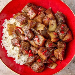 Cantonese Stir-fried Black Pepper Beef And Potatoes