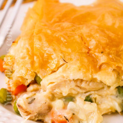 Chicken Pot Pie With Phyllo Dough