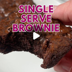 Single Serve Brownie