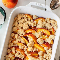 Easy Peach Cobbler