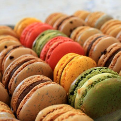 Salted Caramel Macaron